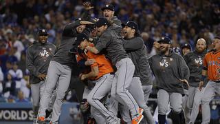Serie Mundial 2017: Astros vencieron 5-1 Dodgers y ganaron su primer título de la MLB