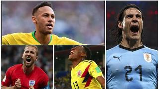 A la caza de Kane: la tabla de goleadores del Mundial Rusia 2018 en octavos de final