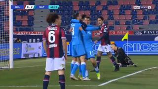 Está endiablado: doblete del ‘Chucky’ Lozano para el 2-0 del Napoli vs. Bolonia por Serie A [VIDEO]