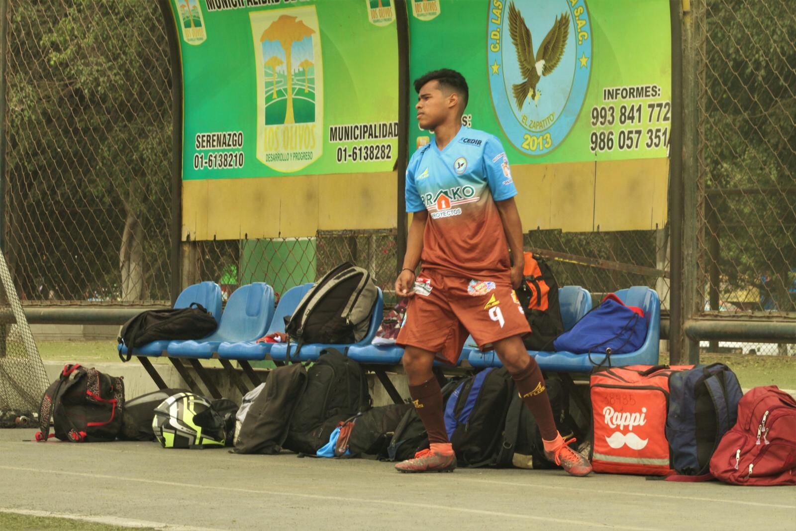 Gersy entrena en la cancha del Estadio Municipal de Pro en el distrito de Los Olivos. (Foto:GEC).