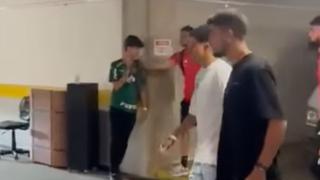 Le tiró su celular: Calleri y la violenta reacción contra hincha de Palmeiras [VIDEO]