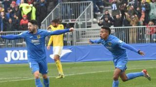 Solo necesitó 6 minutos: Jeisson Martínez anota el gol del triunfo de Fuenlabrada contra Cádiz [VIDEO]