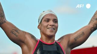 La brasileña Ana Marcela Cunha campeona olímpica de natación en aguas abiertas