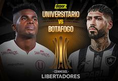 Ver Universitario vs. Botafogo EN VIVO vía ESPN por Copa Libertadores: hora, link y canal 