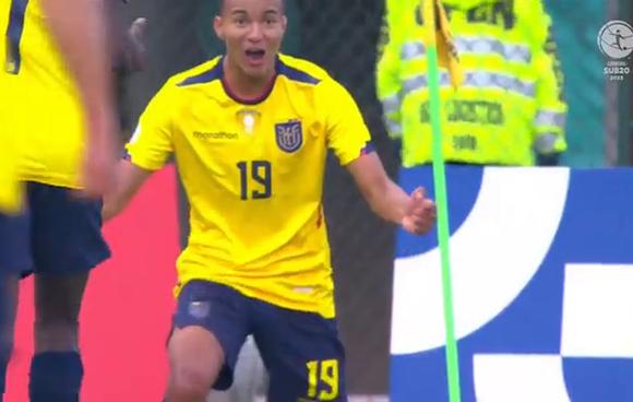 Así fue el último gol de Ecuador por el hexagonal final del Sudamericano Sub 20 (Video: @LaTri)