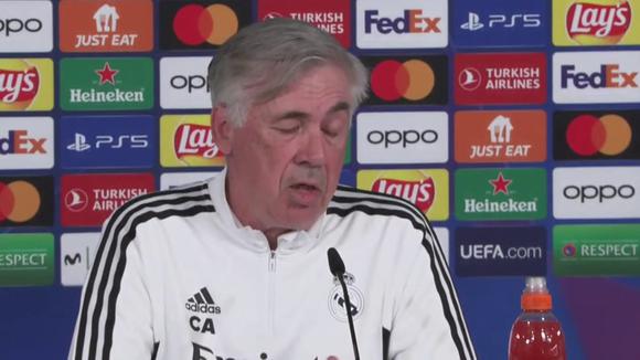Las declaraciones de Ancelotti antes del Real Madrid vs. Chelsea de Champions. (Video: EFE)