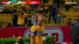 Su especialidad: Carlos González y el 1-1 del Tigres vs. Monterrey por la Liga MX 2021 [VIDEO]