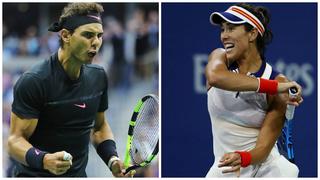 Orgullo español: Rafael Nadal yGarbiñe Muguruza lideran el ranking mundial de tenis