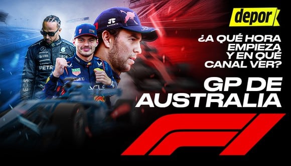 GP de Australia 2024 de la Formula 1: a qué hora y en qué canal ver transmisión (Foto: Depor)