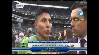 Gol de Ruidíaz coronó como campeón al Seattle Sounders 
