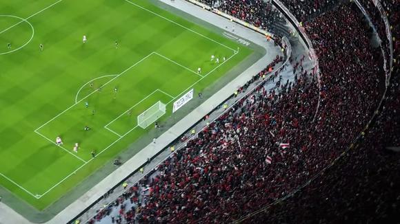 Así luce el estadio Más Monumental de River Plate abarrotado. (Video: River Plate)