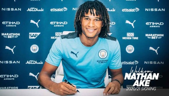 Manchester City anunció el fichaje de Nathan Aké. (Foto: @ManCityES)