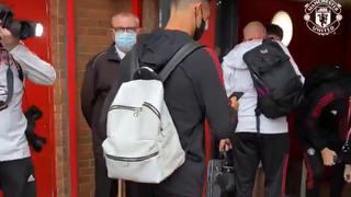Y un día volvió: así fue la llegada de Cristiano a Old Trafford para el ansiado reestreno [VIDEO]