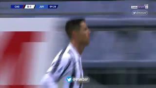 Un nuevo vuelo sin motor: golazo de Cristiano para el 1-0 de Juventus vs. Cagliari [VIDEO]