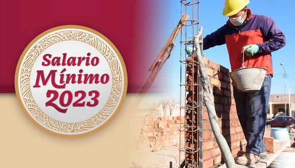 Aumento Salario Mínimo 2023 en México. (Foto: Composición Depor/Gobierno de México/Clarín)