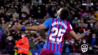 Todo lo ve acrobacia: golazo de Aubameyang para el 1-0 del Barcelona vs Athletic [VIDEO]