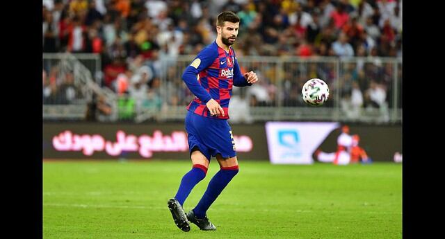 Gerard Piqué (FC Barcelona). (Foto: AFP)