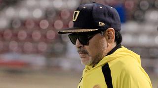 Una vez más: Diego Maradona fue sancionado por duras críticas al arbitraje mexicano