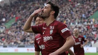 Definición de crack: así anotó David Villa su primer gol en la liga de Japón [VIDEO]