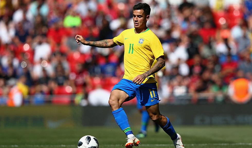 Philippe Coutinho usará el dorsal número ‘11’ en el Mundial. (Foto: Getty)