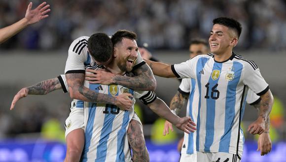 Argentina vs. Panamá (0-0): goles, video y resumen del partido amistoso | Foto: AFP