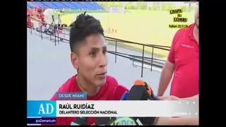 Raúl Ruidíaz se sumó a los entrenamientos de la selección tras corononarse campeón en la MLS