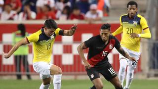 Un error fue determinante: Perú cayó derrotado ante Ecuador en Nueva Jersey por Amistoso Internacional 2019
