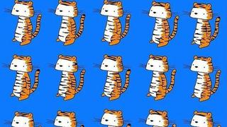Encuentra al tigre diferente en el acertijo visual de altísimo nivel en menos de 3 segundos