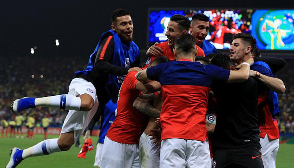 Chile, a semifinales de Copa América tras imponerse en penales a Colombia (Getty)