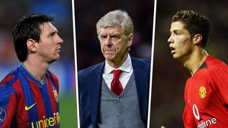 Messi y Cristiano tentados por Arsenal: las revelaciones de Arsene Wenger sobre sus intentos de fichajes