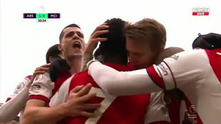 Contraataque perfecto: el golazo de Saka al Manchester City para el primero del 2022 en Premier [VIDEO]