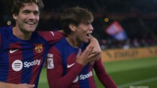 ¡Gol de Guiu! Con 17 años anota el 1-0 de la victoria de Barcelona vs. Athletic por LaLiga