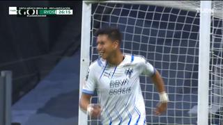 Rayados de alegría: gol de Meza para el 2-0 de Monterrey vs. Cruz Azul [VIDEO]