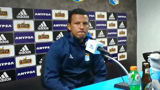 Sporting Cristal: ¿qué dijo Pablo Zegarra sobre la poca efectividad de su equipo? [VIDEO]