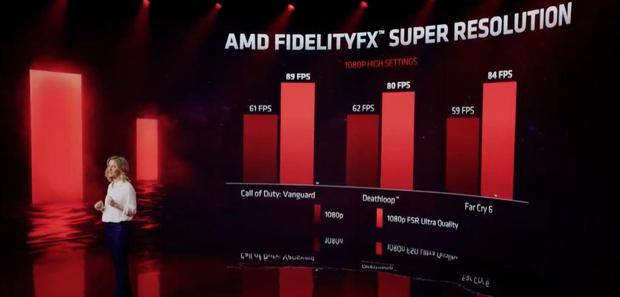 AMD also presents its input graphics: Radeon RX 6500 XT. (Photo: AMD)