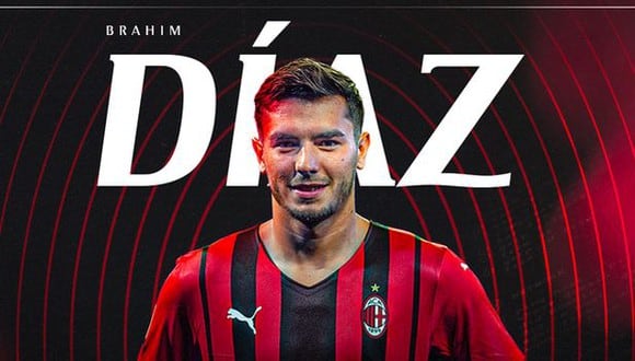 Brahim Díaz estará unido a AC Milan hasta el 30 de junio del 2023. (Foto: AC Milan)