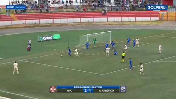 UTC vs. Alianza Atlético: resumen del partido (Fuente: GOLPERU)