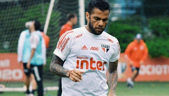Dani Alves llegó a Sao Paulo en la temporada 2019. (Foto: @SaoPauloFC_esp)