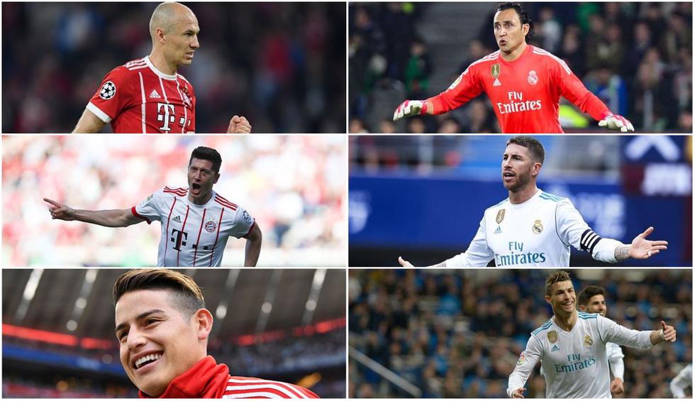 Las posibles alineaciones del Real Madrid vs. Bayern Munich. (Getty)