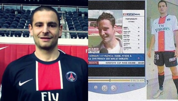 Grégoire Akcelrod creó un portal donde se hacía pasar como futbolista del PSG. (Foto: gregakcelrod.com)