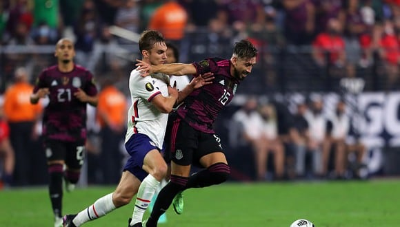 México vs. Estados Unidos juegan por las Eliminatorias a Qatar 2022 (Foto: Getty Images).