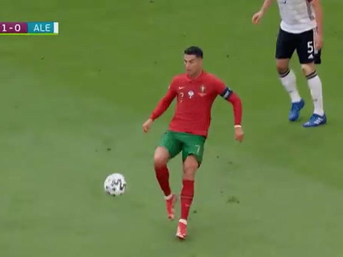 promedio ellos Desviación Cristiano Ronaldo en Portugal vs. Alemania EN VIVO: el lujo del luso en el  duelo por Eurocopa 2021 | CR7 | VIDEO | NCZD | FUTBOL-INTERNACIONAL | DEPOR