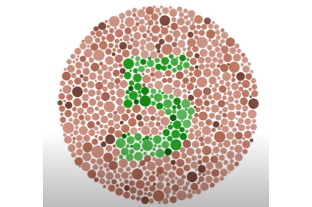 You only have X-ray vision and you could find the number 5 hidden among the dots in 7 seconds.  (Photo: BE AMAZED)