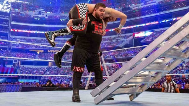 KO perdió el cinturón ante Zack Ryder, en el combate donde participaron Dolph Ziggler, The Miz, Sami Zayn, Sin Cara y Stardust. (Foto: WWE)