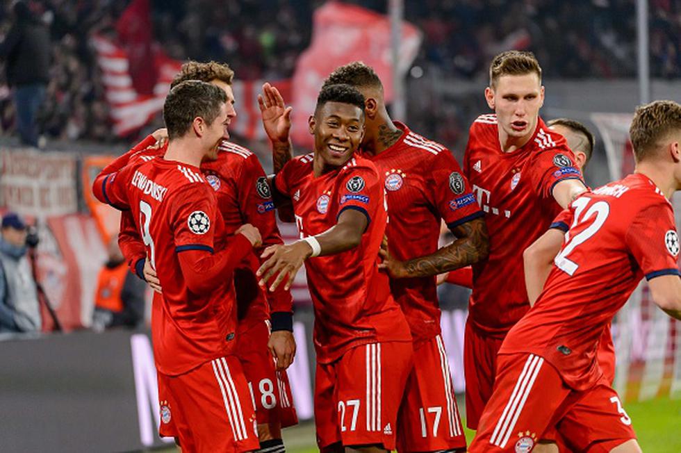 Bayern Munich venció 5-1 a Benfica por Champions League 2018. (Getty)