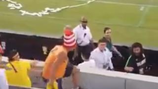 A puño limpio: Higuita perdió los papeles con hincha de América de Cali y es el viral del momento [VIDEO]