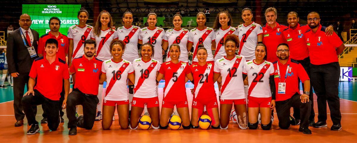 Perú viene de caer ante Argentina y Colombia en el Preolímpico. (FIVB)