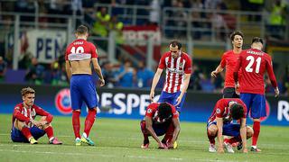 Atlético de Madrid: la tristeza tras perder la Champions League