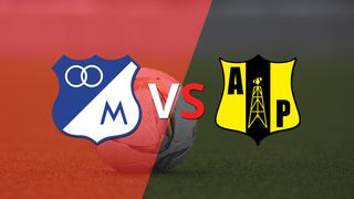 Termina el primer tiempo con una victoria para Millonarios vs Alianza Petrolera por 2-0