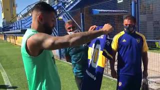 ‘Guiño’ a River: el regalo de Boca Juniors a ‘Gabigol’ a un año de la final de la Copa Libertadores en Lima